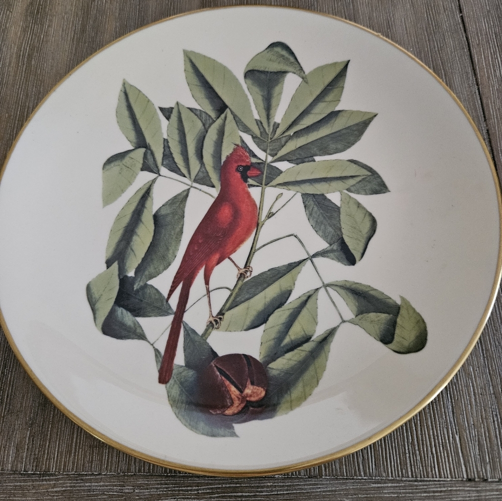 Gorham By Mark Catesby The Cardinal Plate